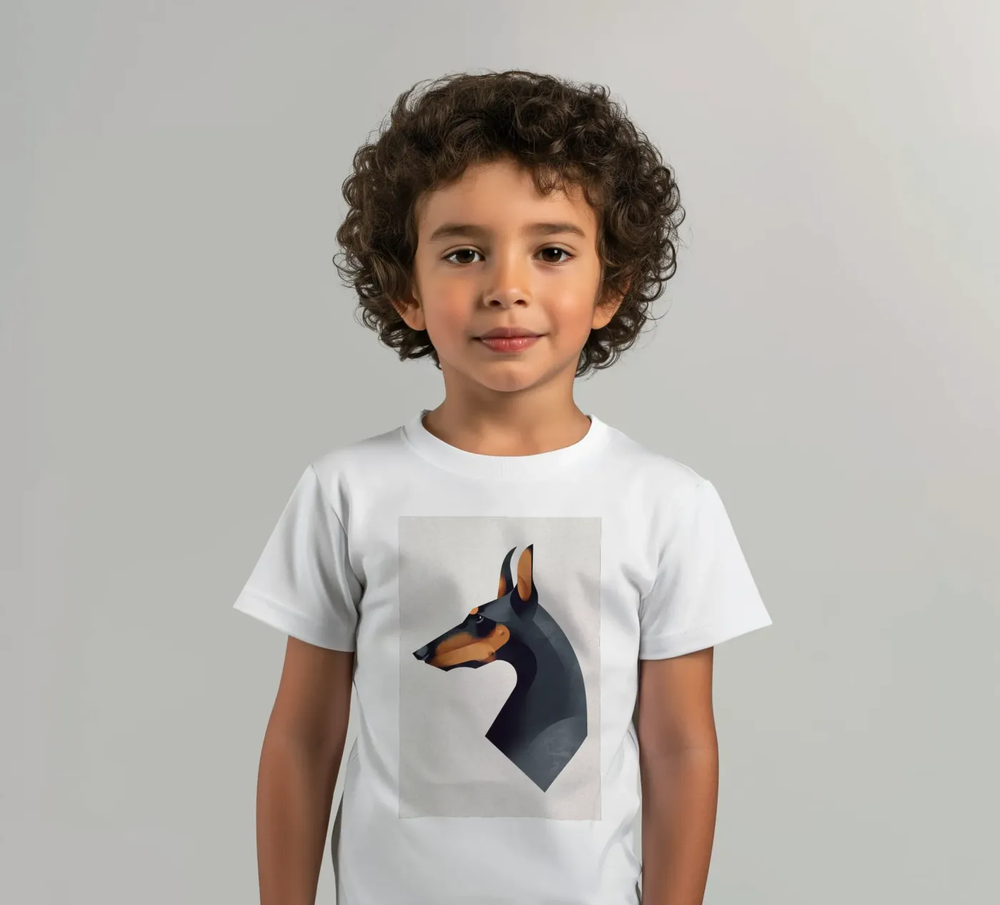 Dobermann t-shirt bambini da Dieter Braun