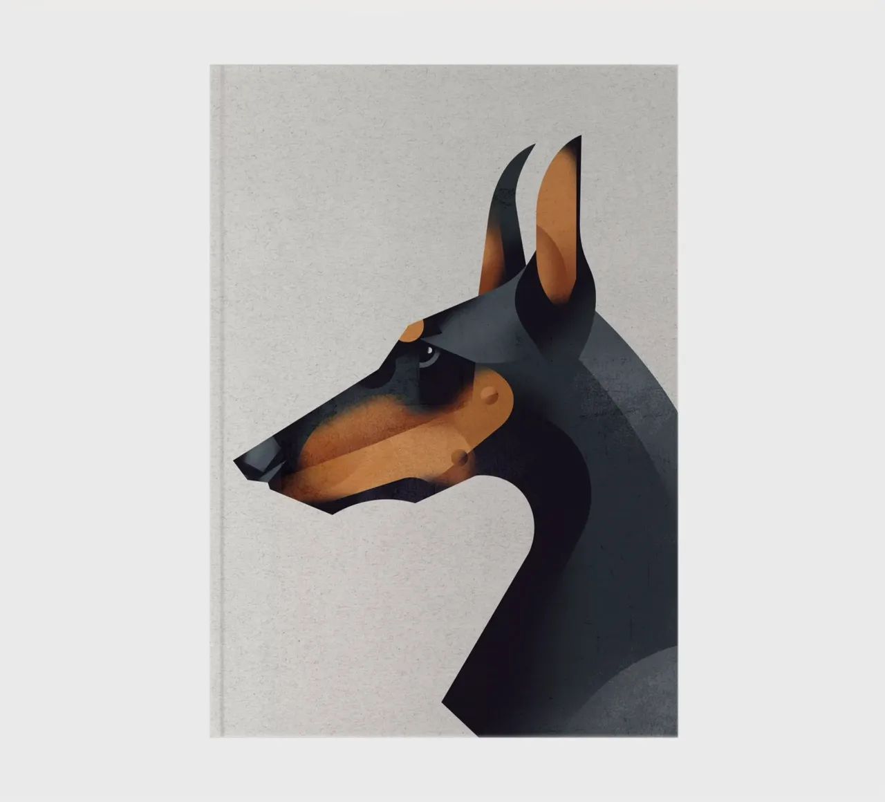 Doberman notebook by Dieter Braun