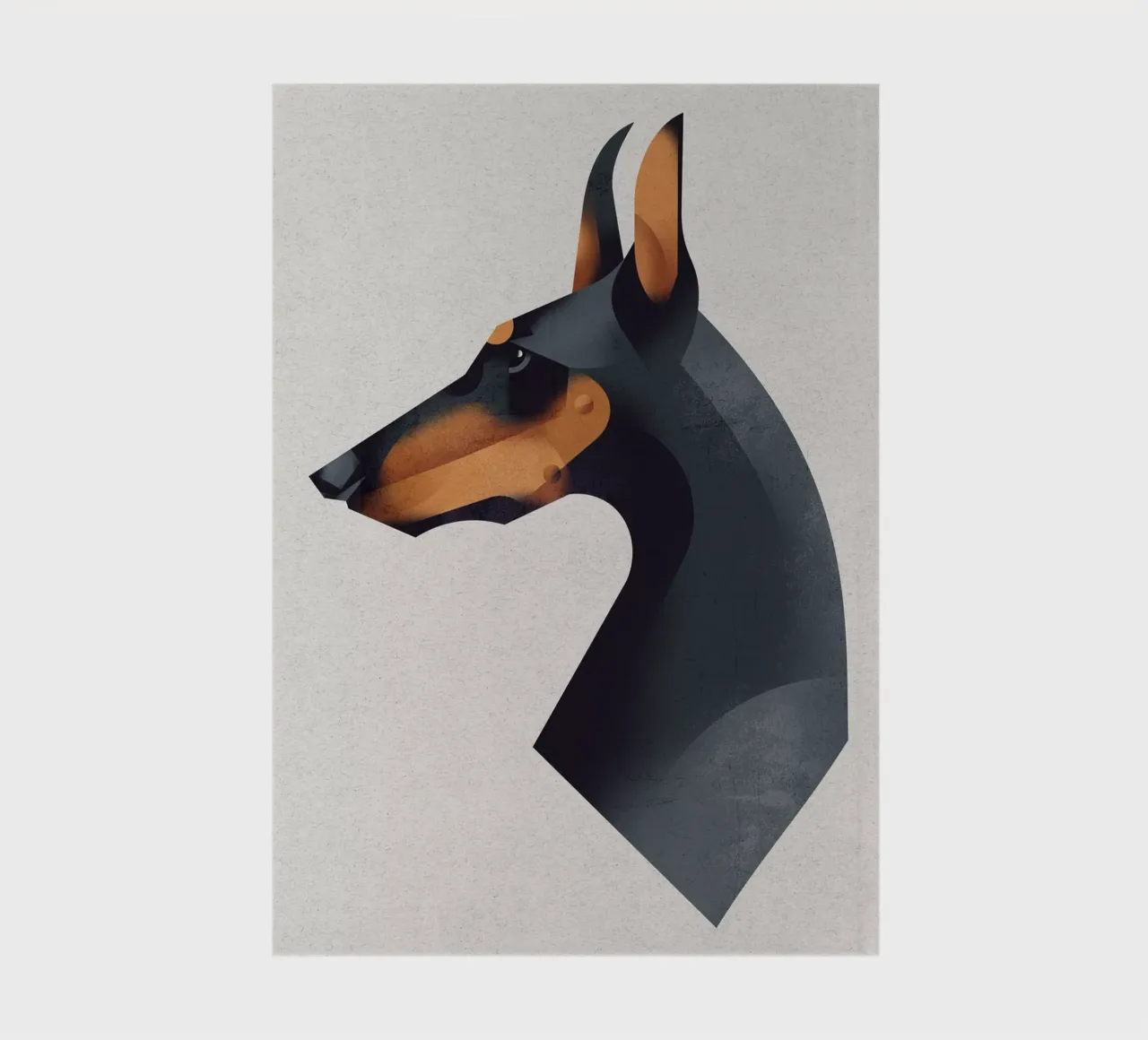 Doberman notebook by Dieter Braun