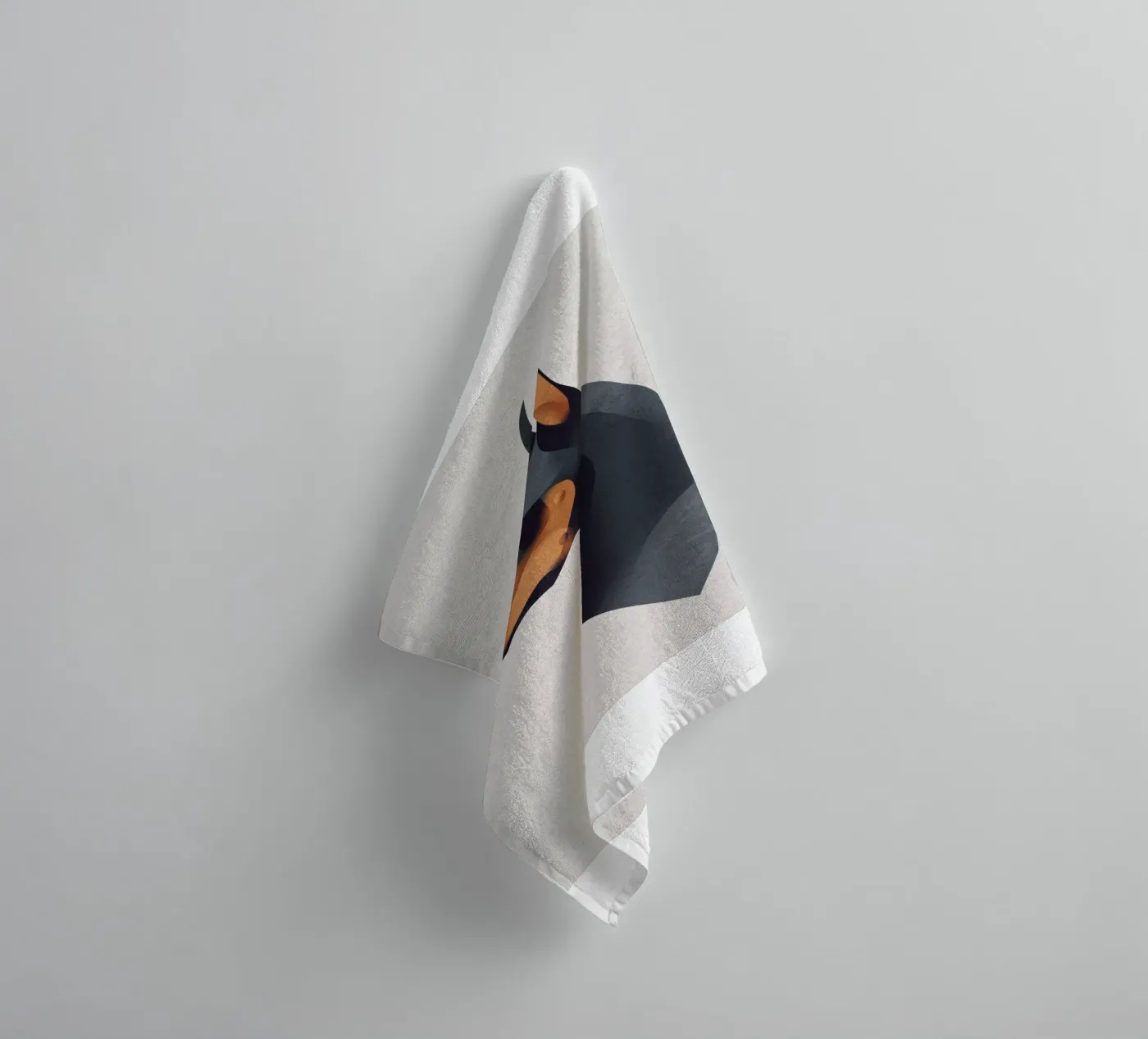 Doberman badhanddoek van Dieter Braun