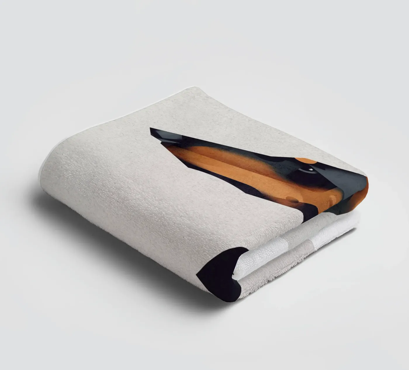 Doberman badhanddoek van Dieter Braun