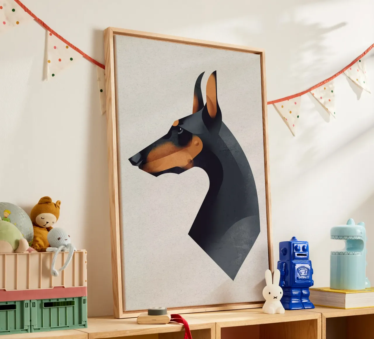 Dobermann tela da Dieter Braun