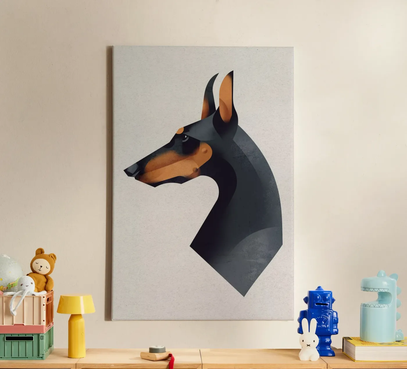 Doberman tela da Dieter Braun