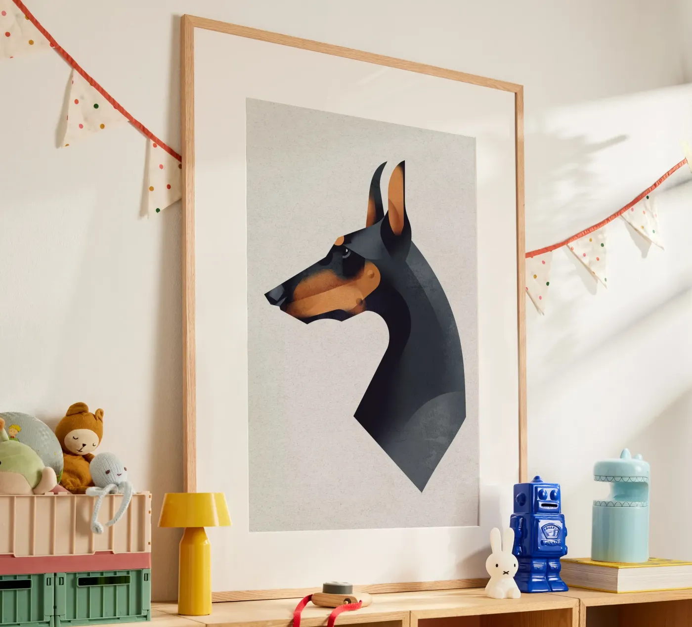 Doberman poster by Dieter Braun