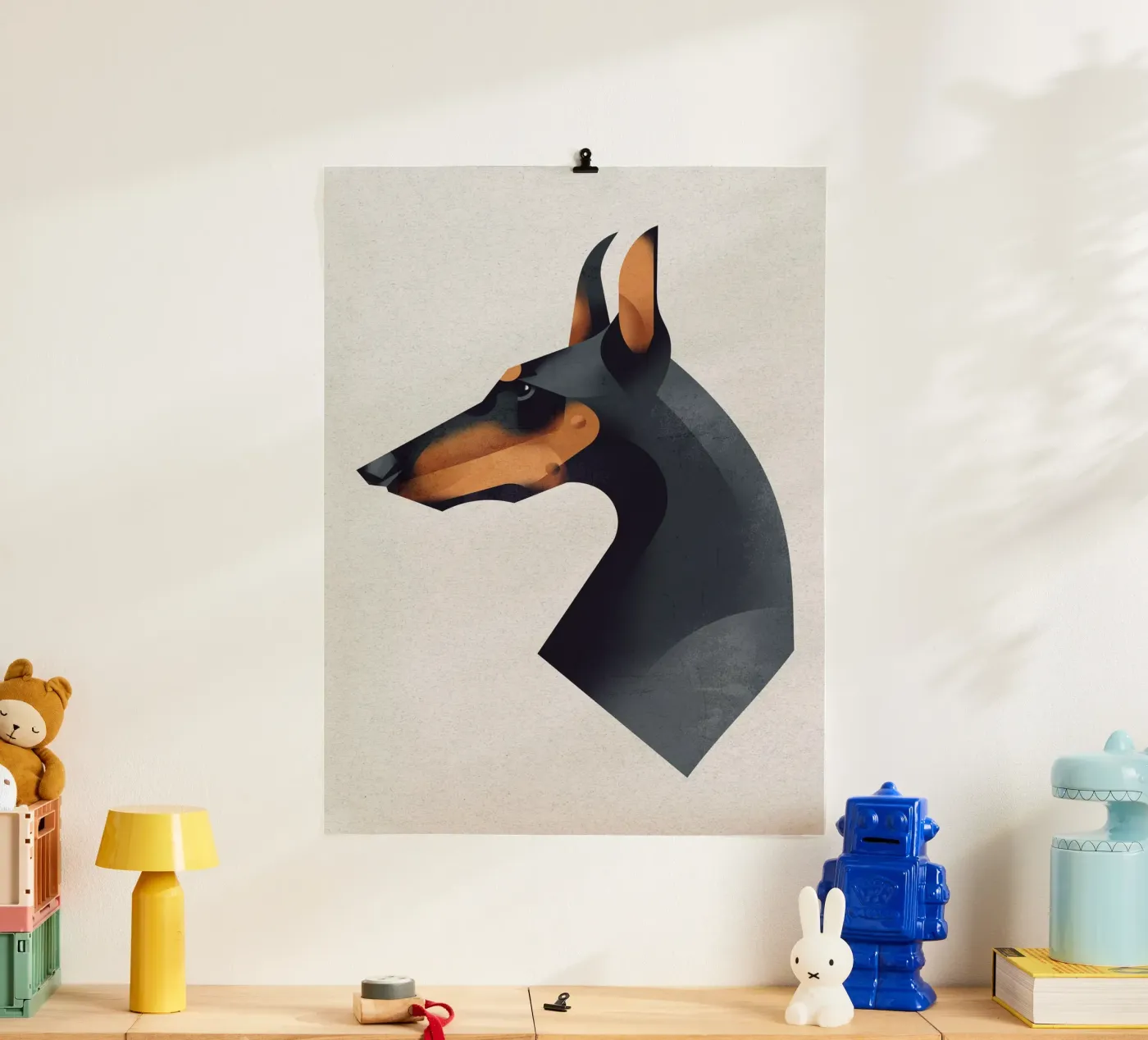 Doberman poster by Dieter Braun