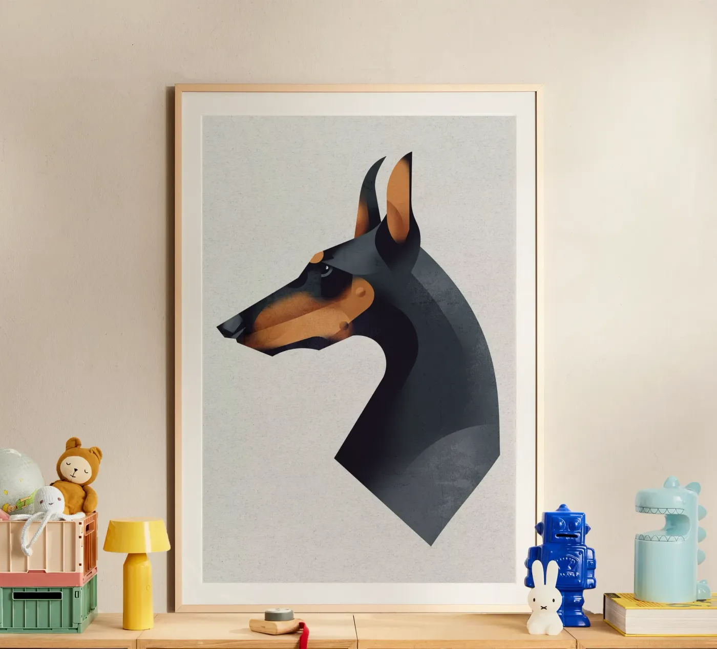 Doberman poster by Dieter Braun