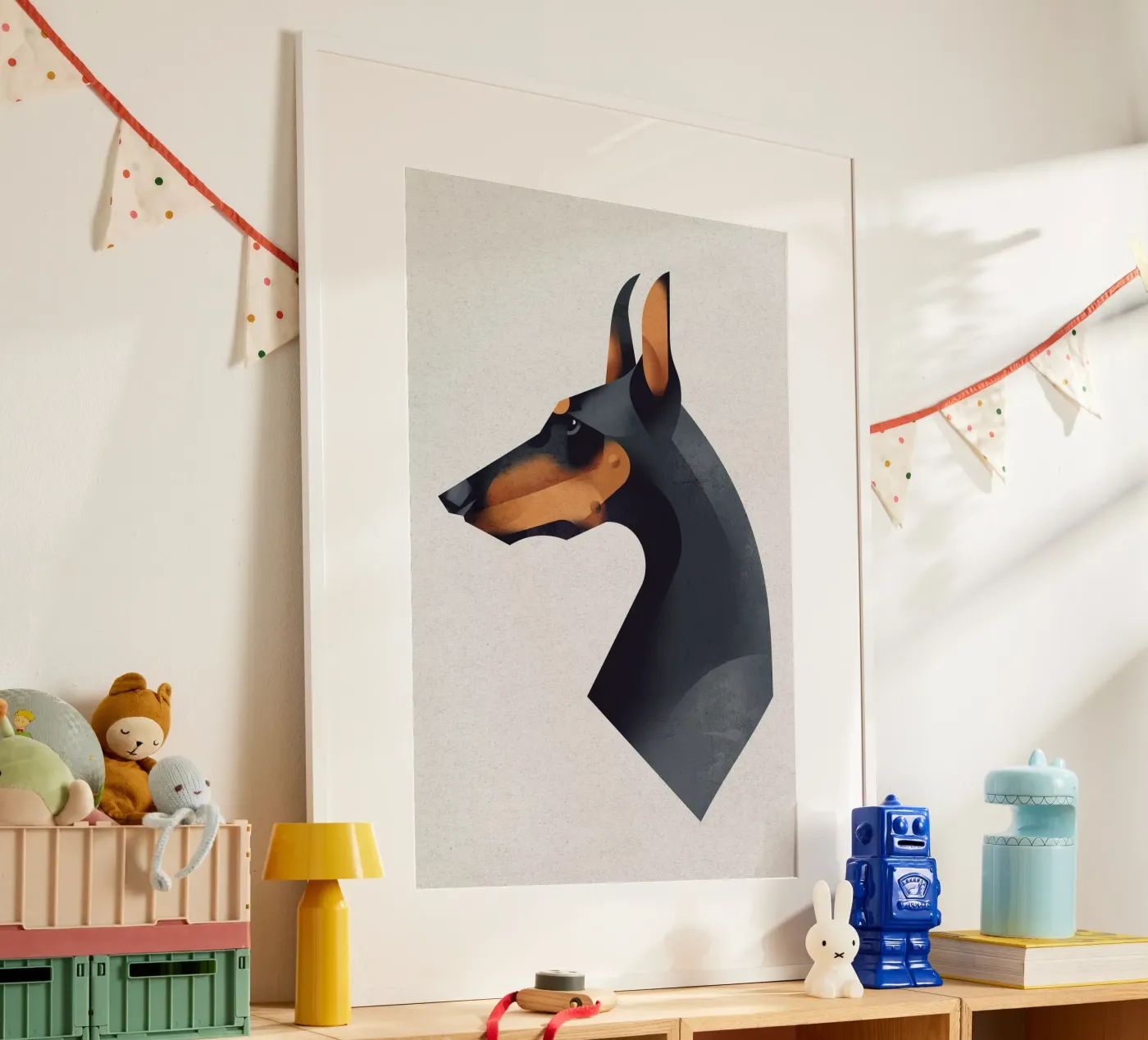 Doberman poster by Dieter Braun