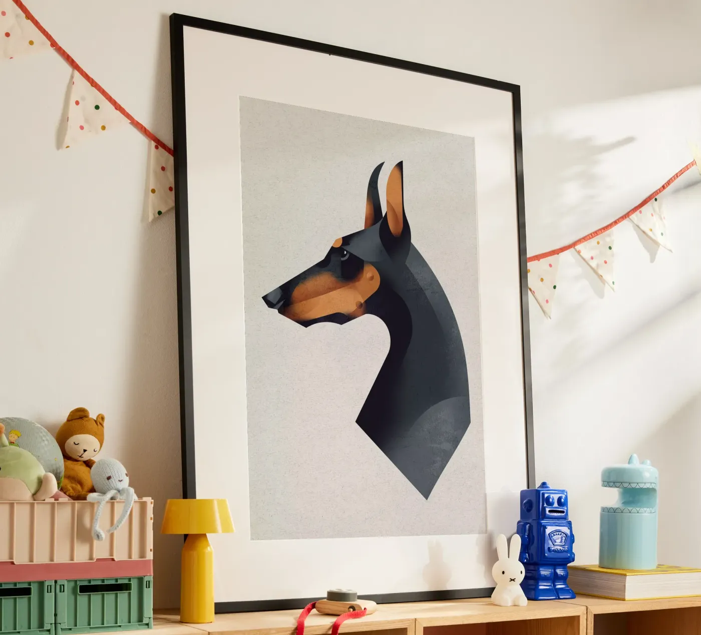 Doberman poster by Dieter Braun
