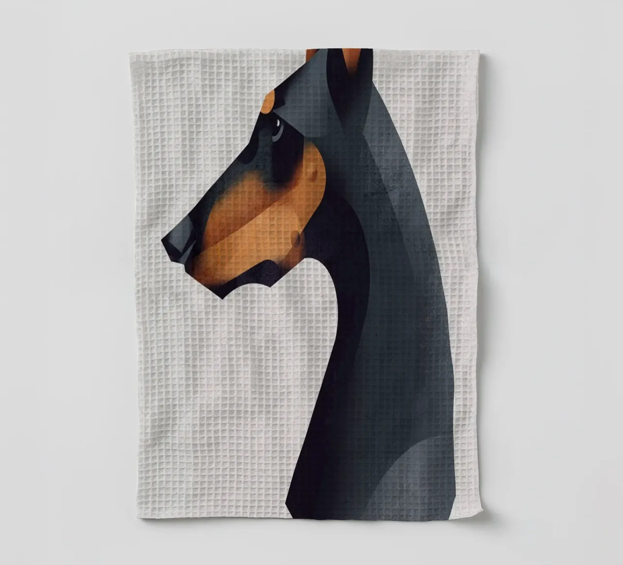 Dobermann canovaccio da cucina da Dieter Braun