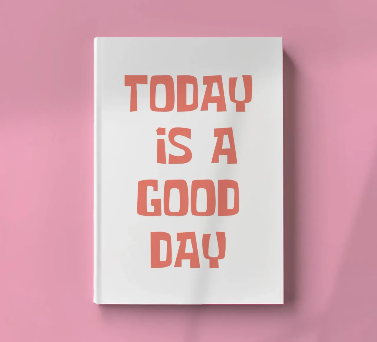 Today is a Good Day notebook by Vintagrafica