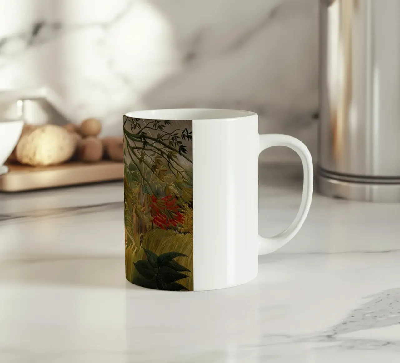 tigre in cerca di prede tazza in ceramica da taylor shop