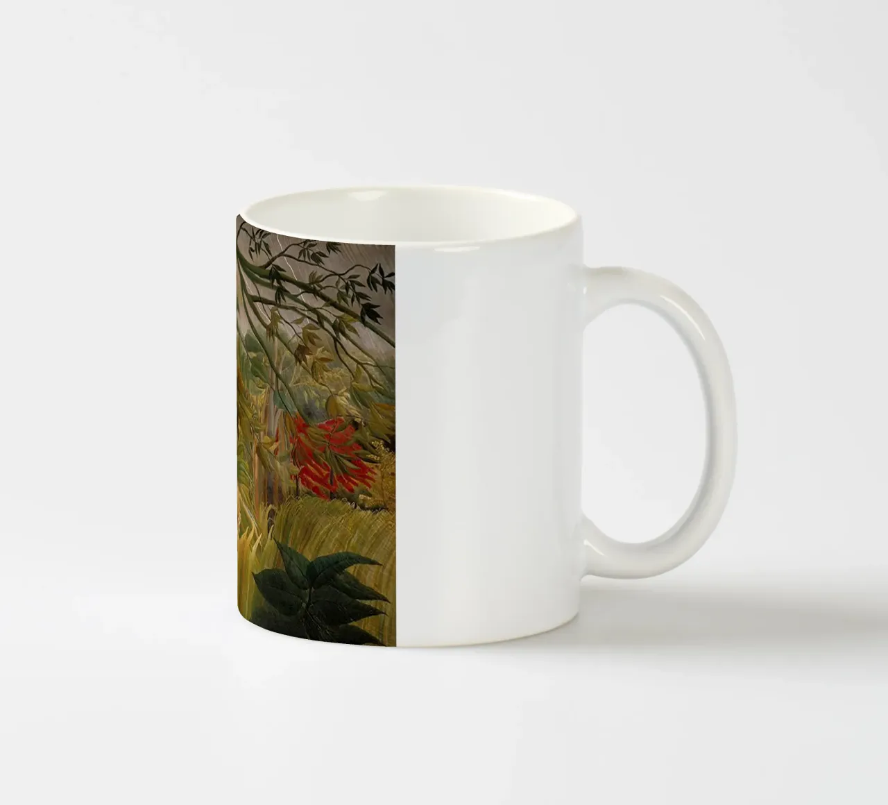 tigre in cerca di prede tazza in ceramica da taylor shop