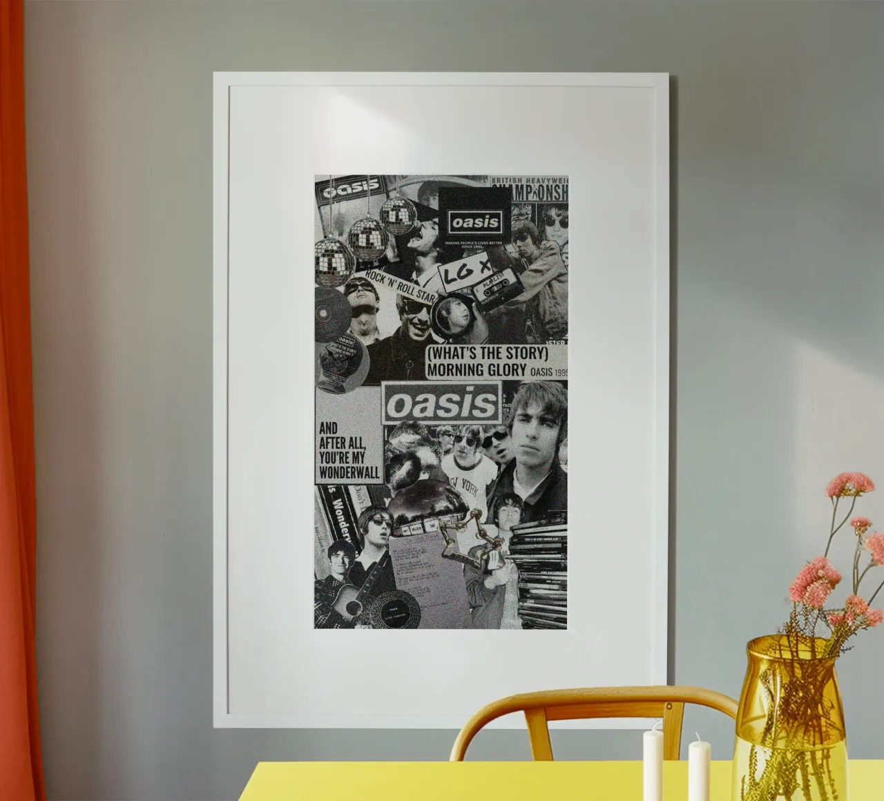Oasi sotto il cielo di mezzanotte poster da rendikeep