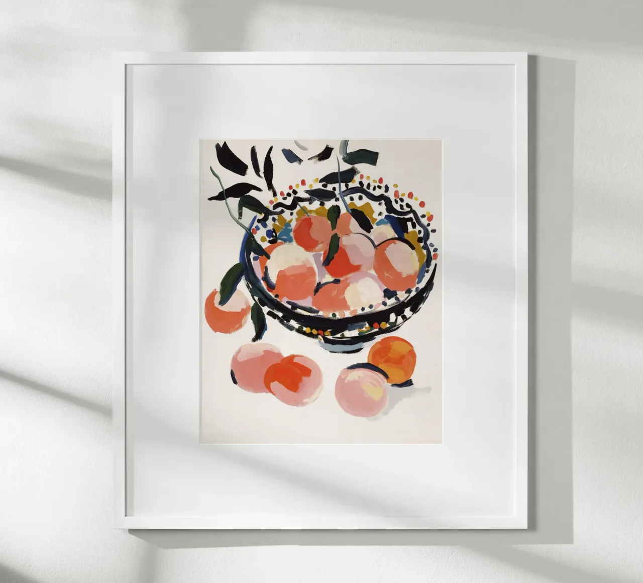 Fresh Peaches No 2 carta hahnemühle da treechild