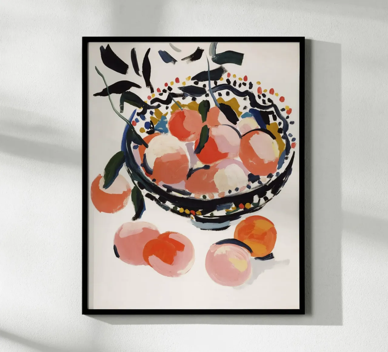 Fresh Peaches No 2 carta hahnemühle da treechild