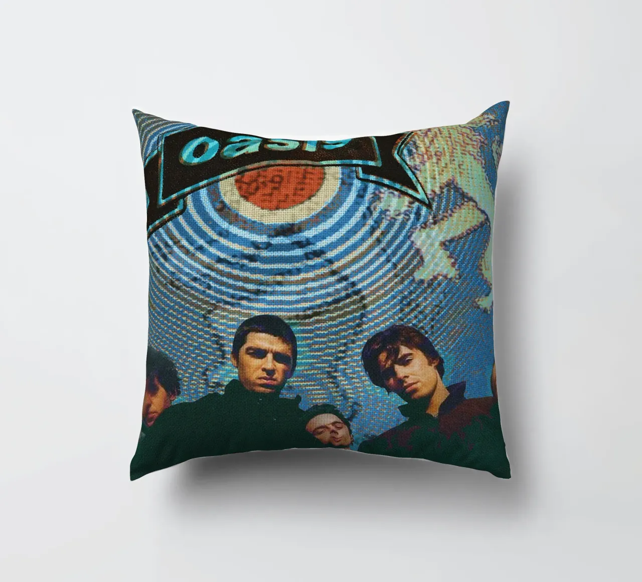 Sessione dal vivo di Starlit Oasis cuscino da rendikeep
