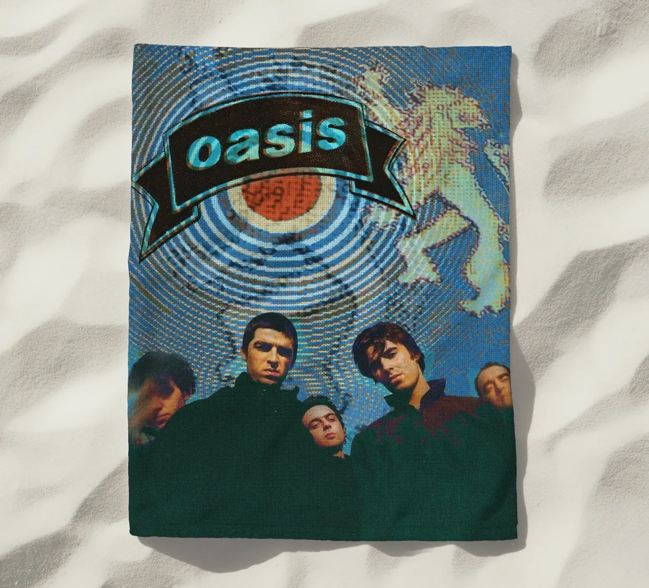 Sessione dal vivo di Starlit Oasis telo mare da rendikeep