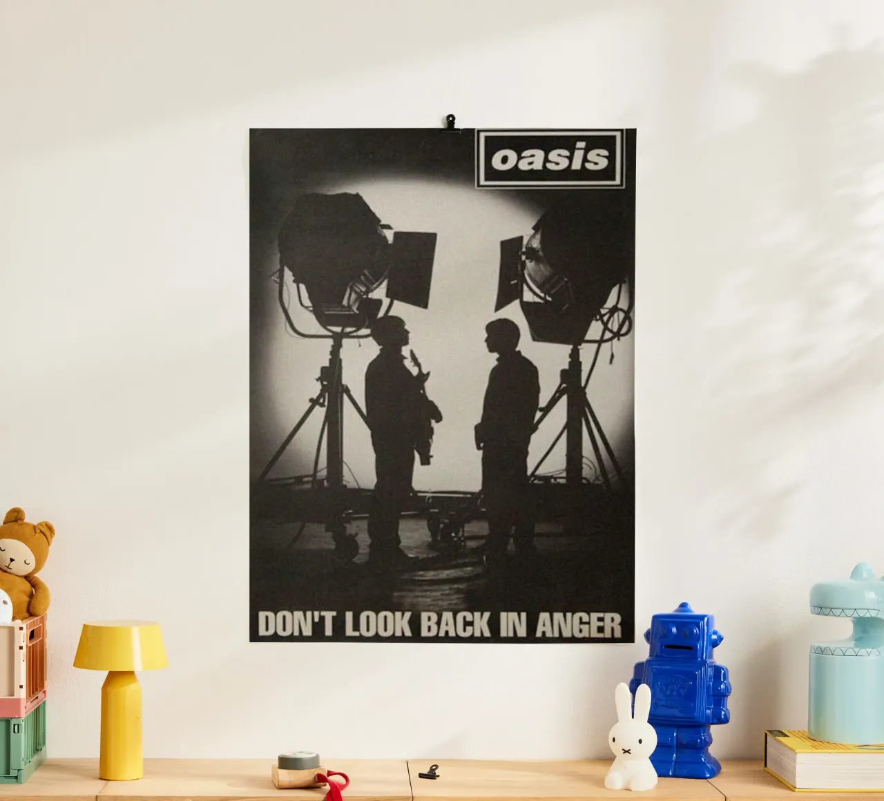 Le strade perdute trovano l'oasi poster con telaio in plastica da rendikeep