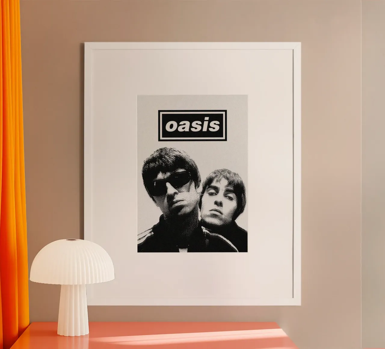 Oasis dal vivo sotto le stelle poster da rendikeep