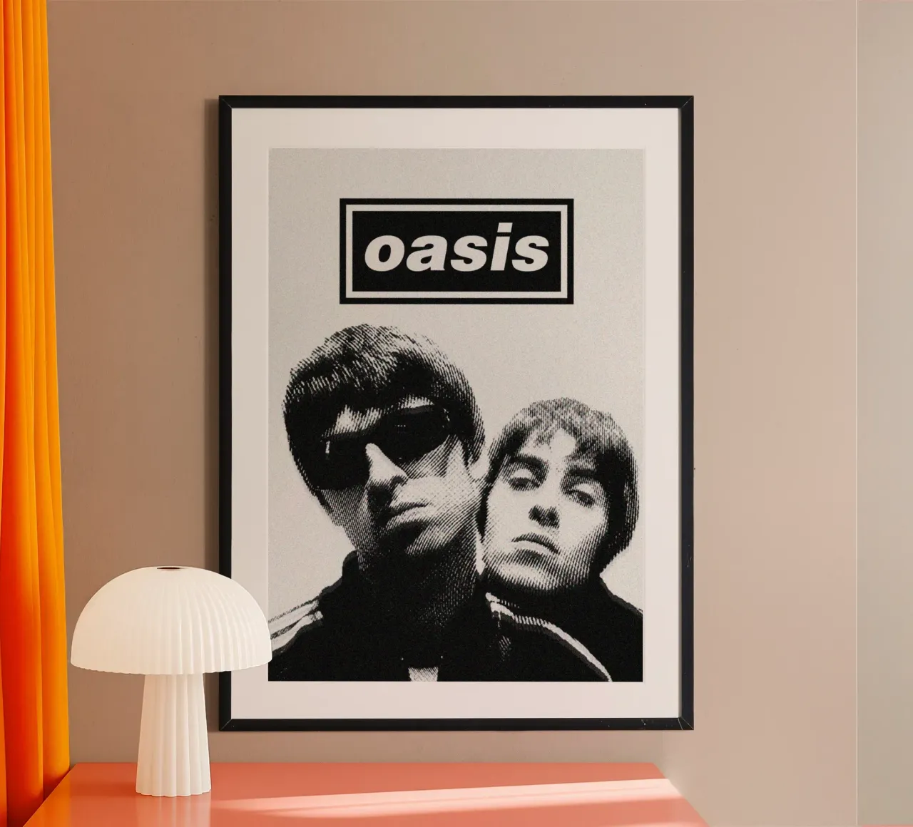 Oasis dal vivo sotto le stelle poster da rendikeep