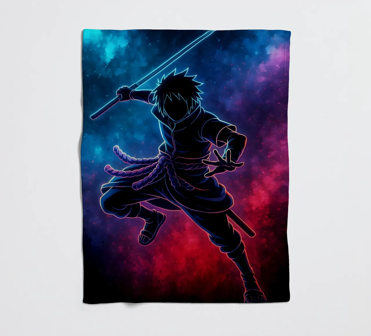 Soul Of sasuke coperta in pile da DGSoulheroes