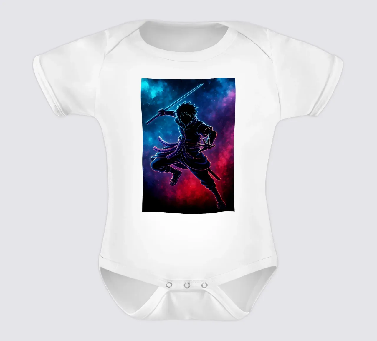 Soul Of sasuke body neonato maniche corte da DGSoulheroes