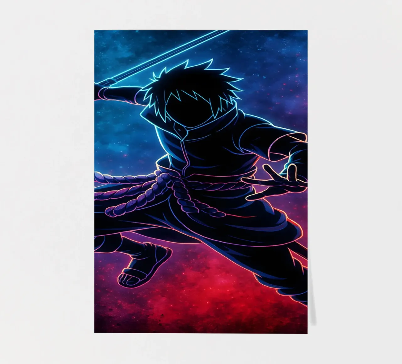 Soul Of sasuke sticker sheet by DGSoulheroes