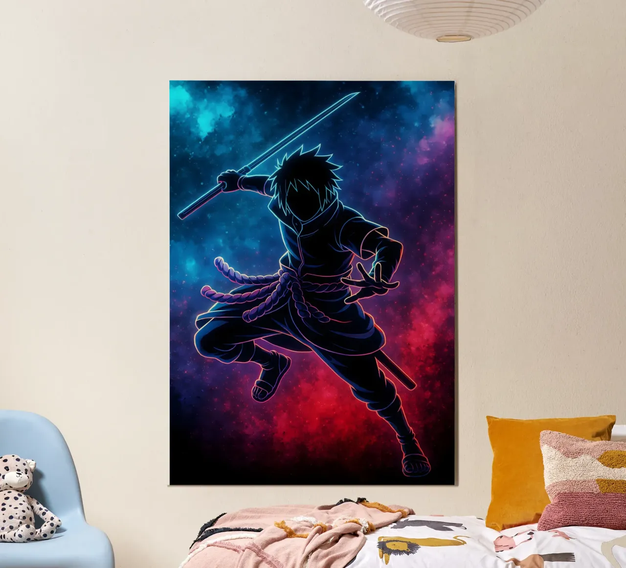 Soul Of sasuke carta hahnemühle da DGSoulheroes