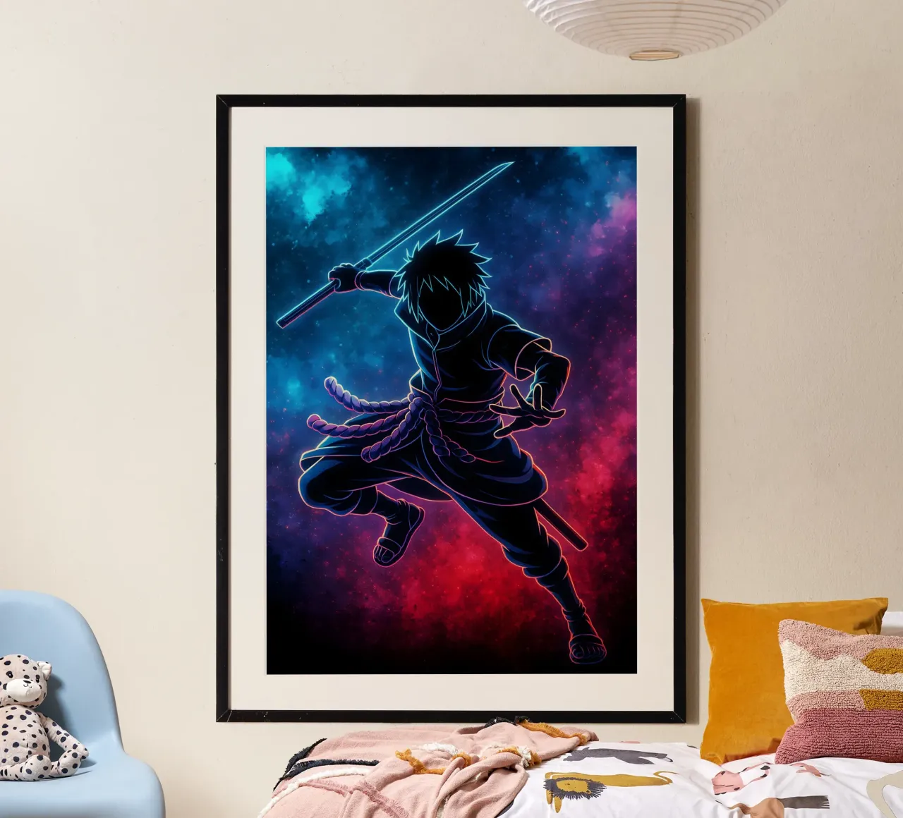 Soul Of sasuke carta hahnemühle da DGSoulheroes