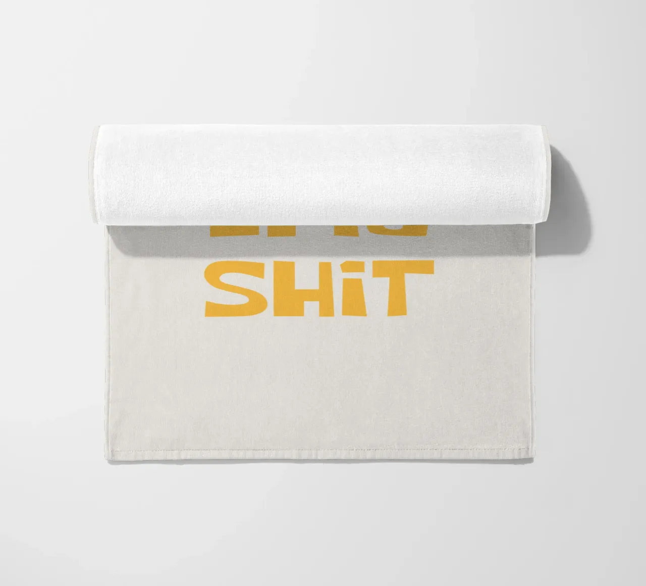 Do Epic Shit beach towel by Vintagrafica