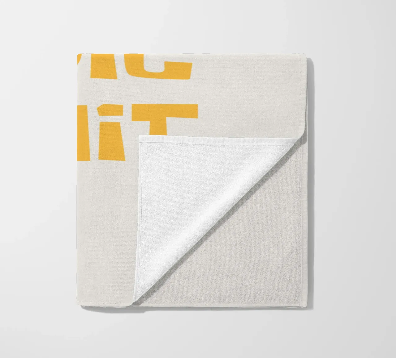 Do Epic Shit beach towel by Vintagrafica