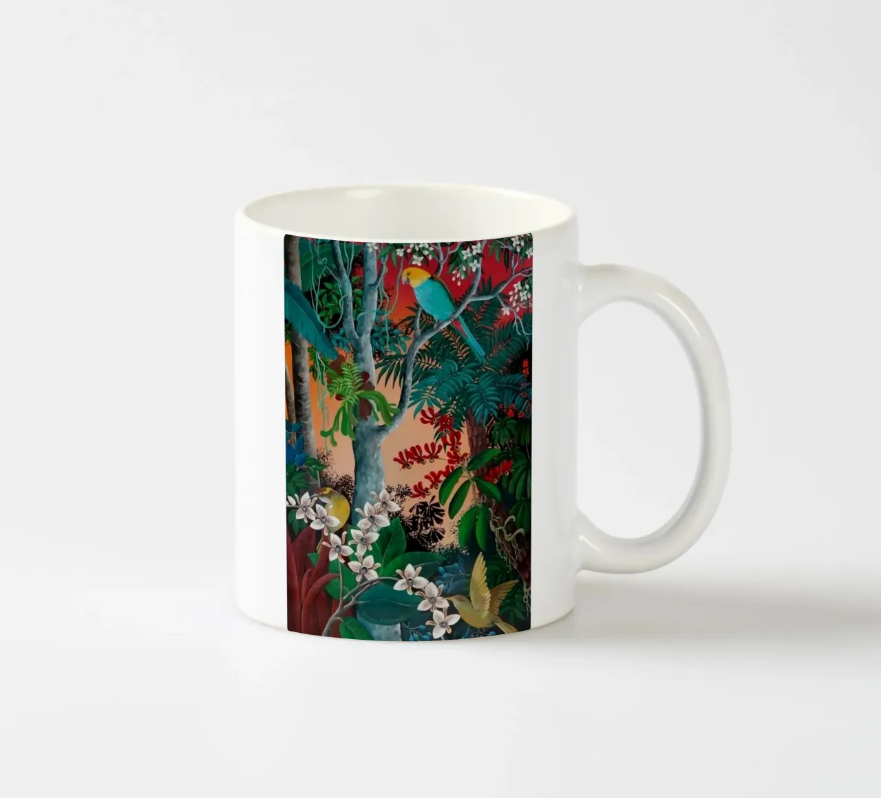 uccelli che vivono nella natura selvaggia tazza in ceramica da taylor shop