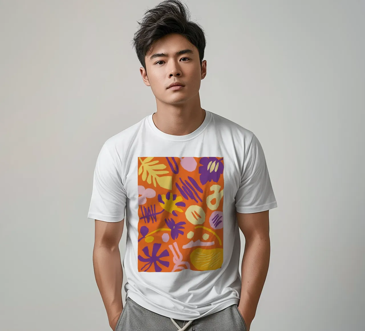 Frenesia delle forme giocose t-shirt da Line Fable