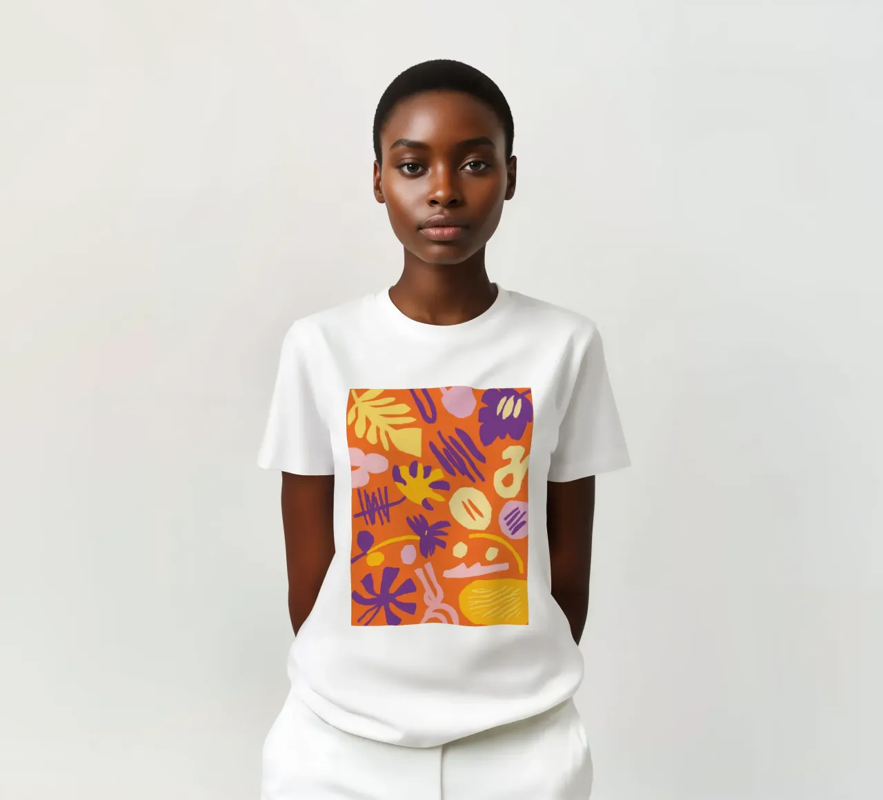 Frenesia delle forme giocose t-shirt da Line Fable