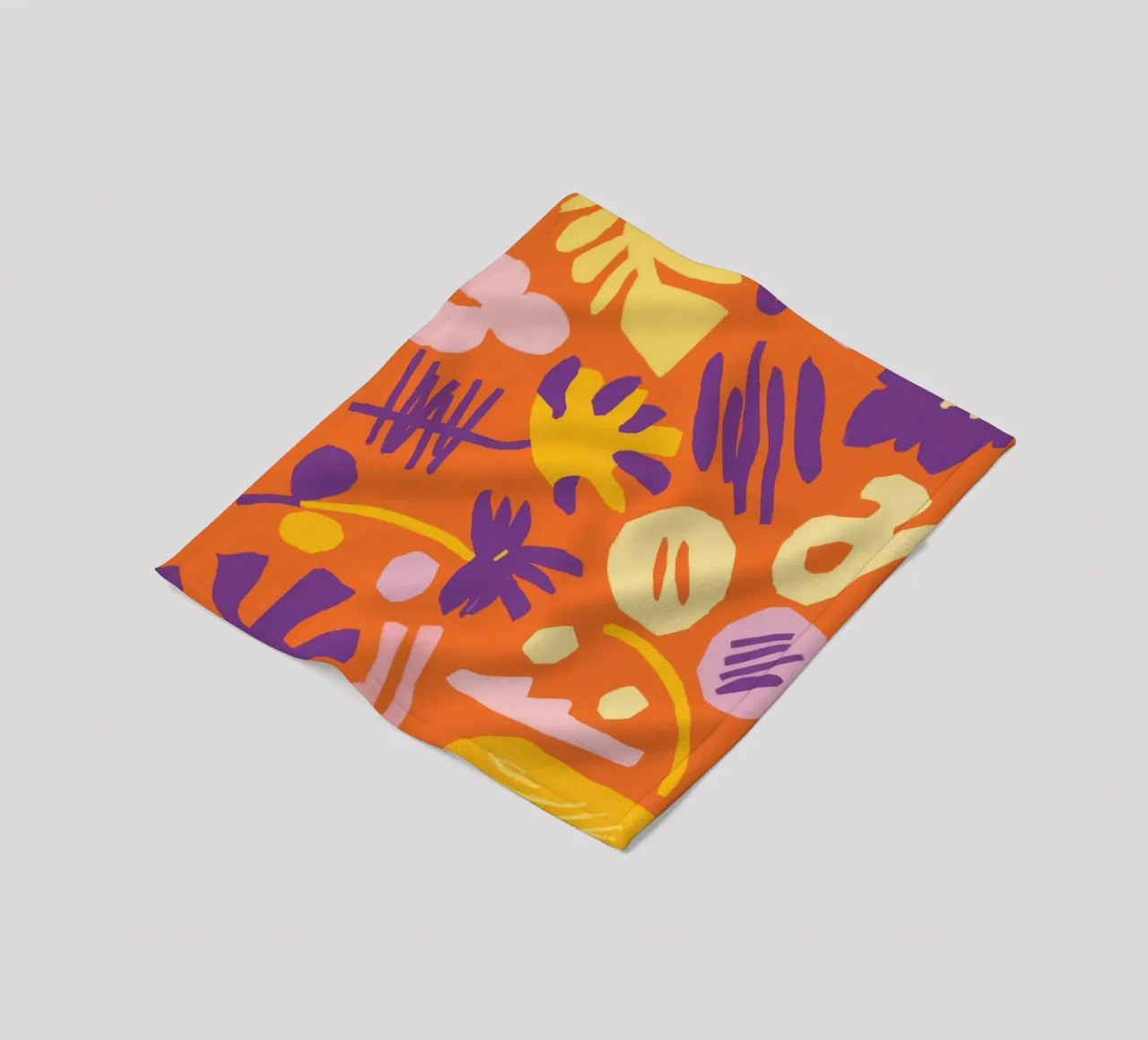 Frenesia delle forme giocose coperta in pile da Line Fable