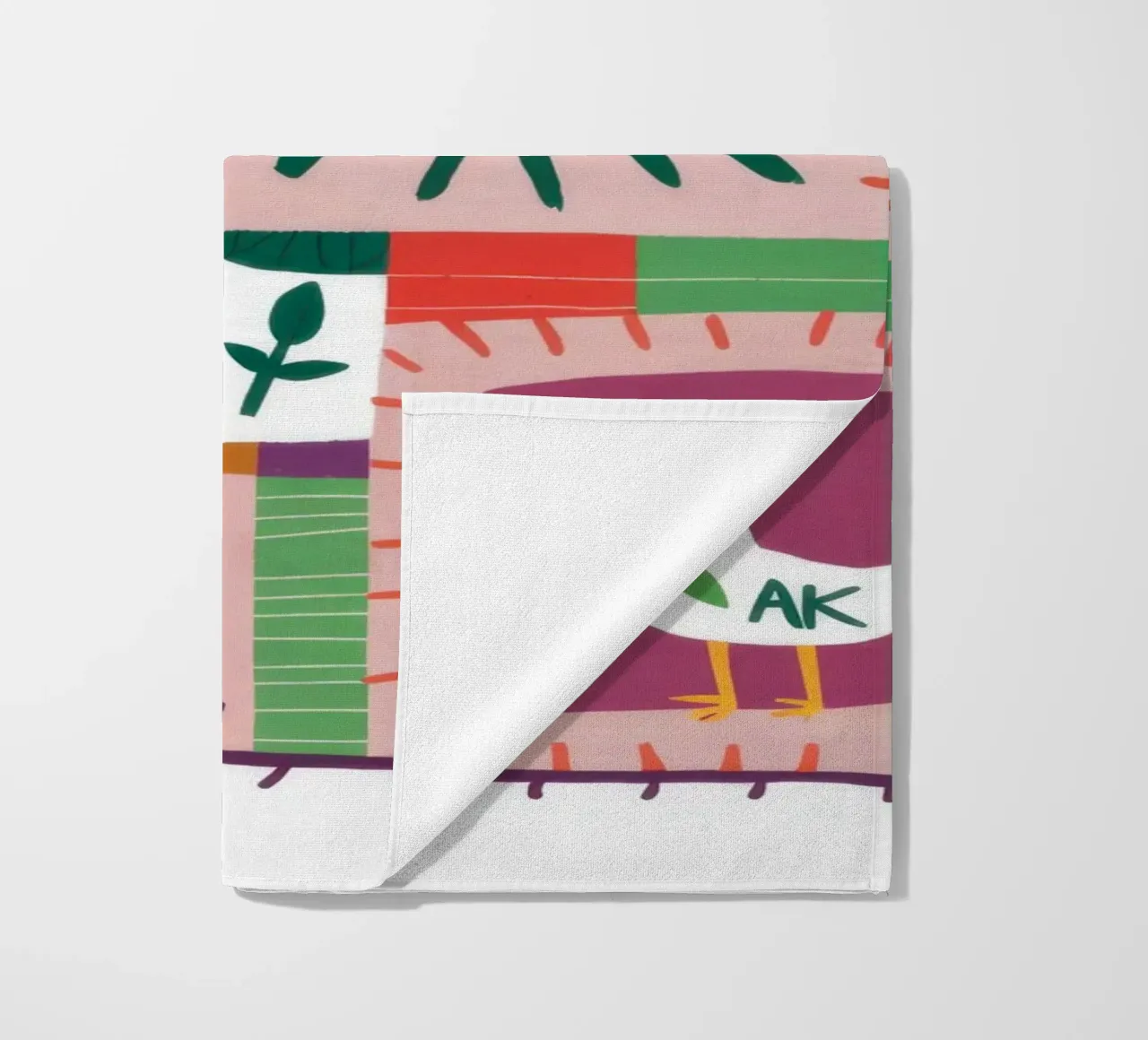 Personal Sunshine Quilt beach towel by Line Fable
