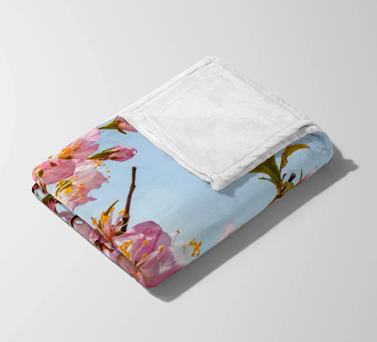 Fiori di ciliegio rosa coperta in pile da Marcel Bisig