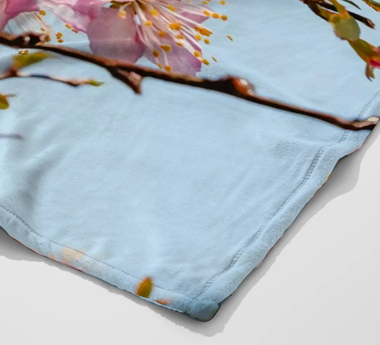 Fiori di ciliegio rosa coperta in pile da Marcel Bisig