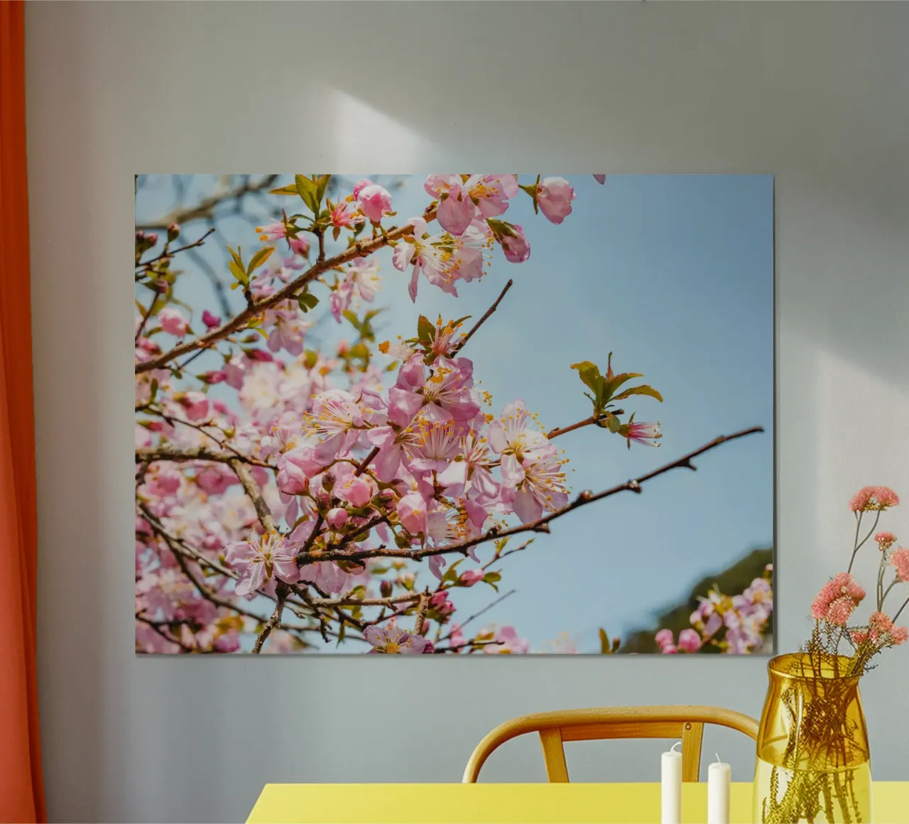 Fiori di ciliegio rosa carta hahnemühle da Marcel Bisig