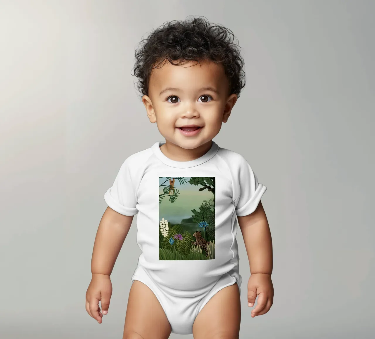 condizioni della foresta piene di minacce body neonato maniche corte da taylor shop