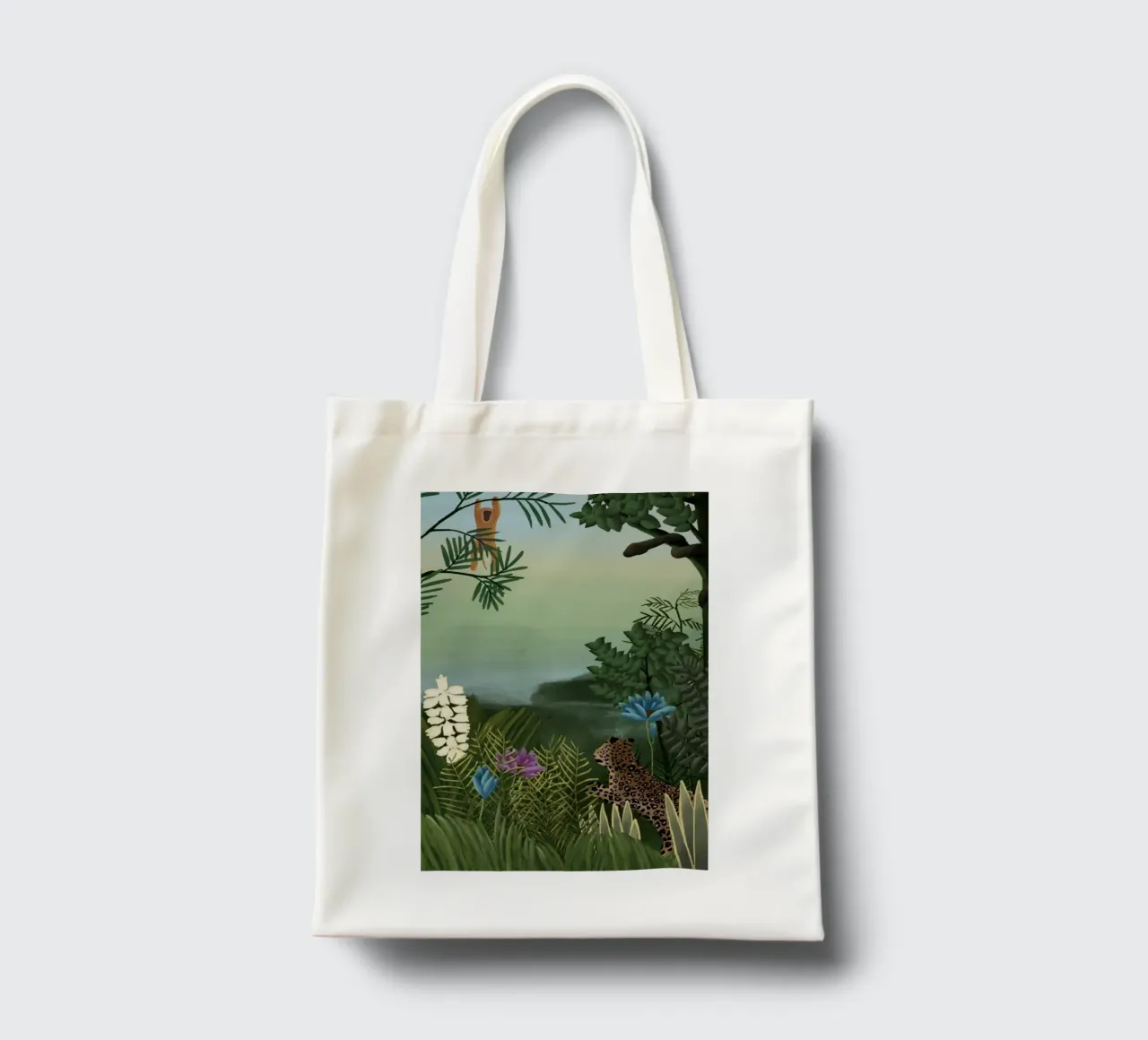 condizioni della foresta piene di minacce borsa in juta da taylor shop