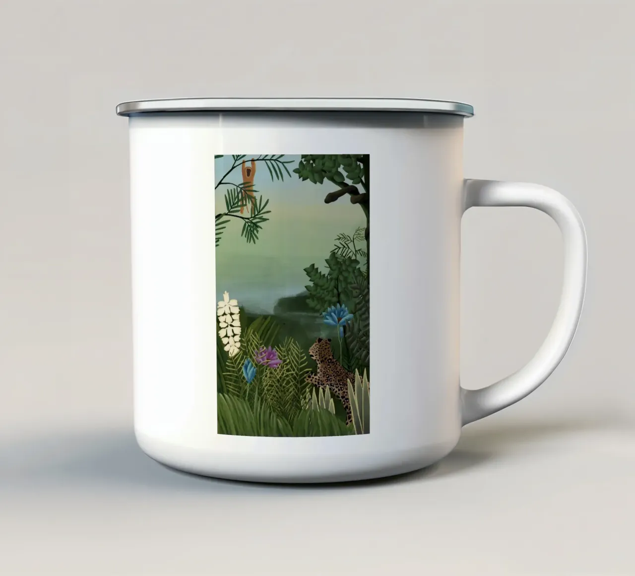 condizioni della foresta piene di minacce tazza in smalto da taylor shop