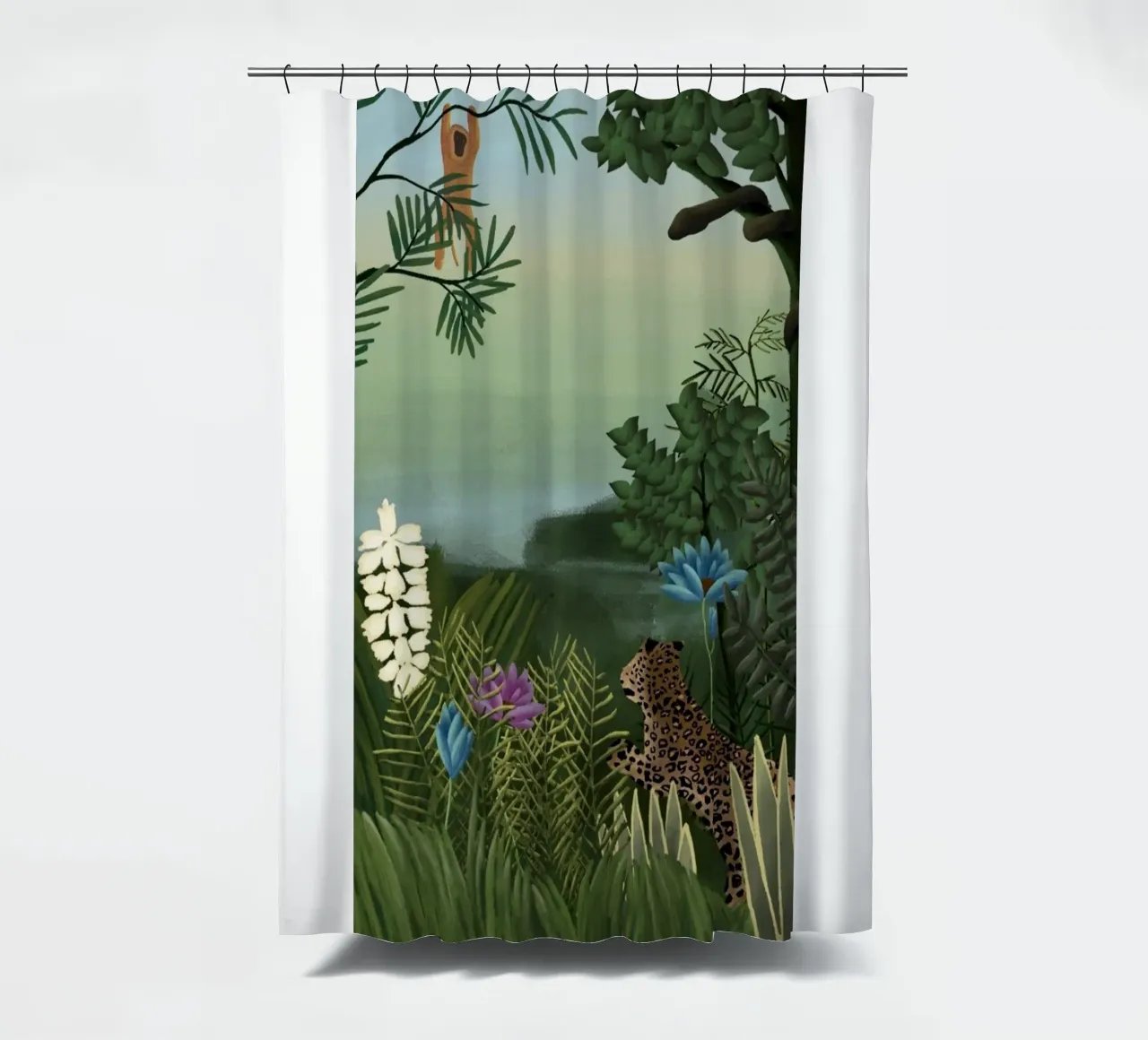 condizioni della foresta piene di minacce tenda da doccia da taylor shop