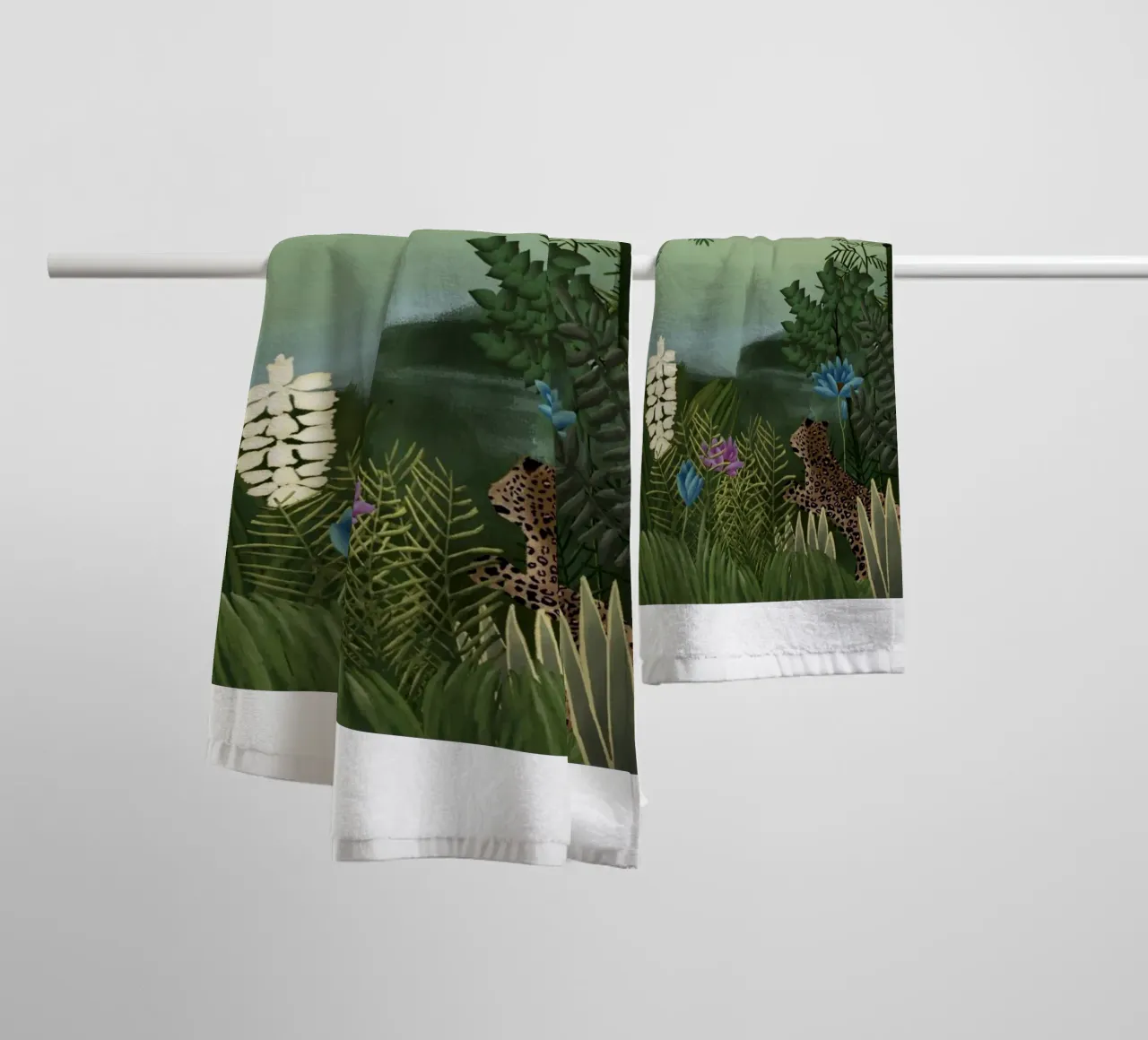 condizioni della foresta piene di minacce asciugamano da bagno da taylor shop