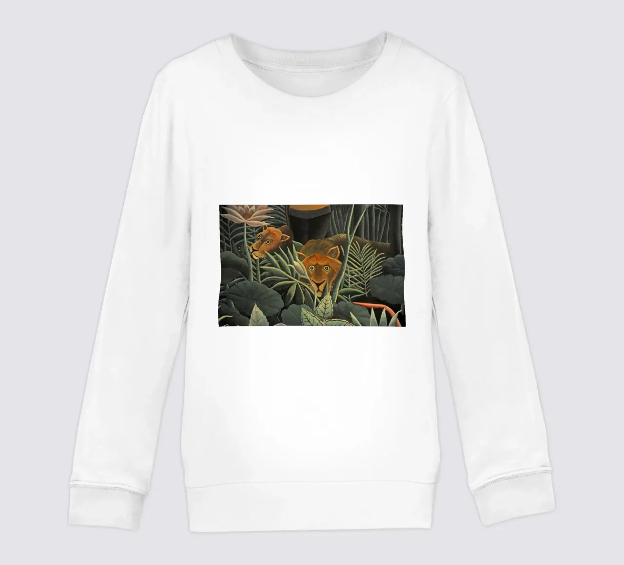 un branco di leoni in agguato felpa bambino da taylor shop