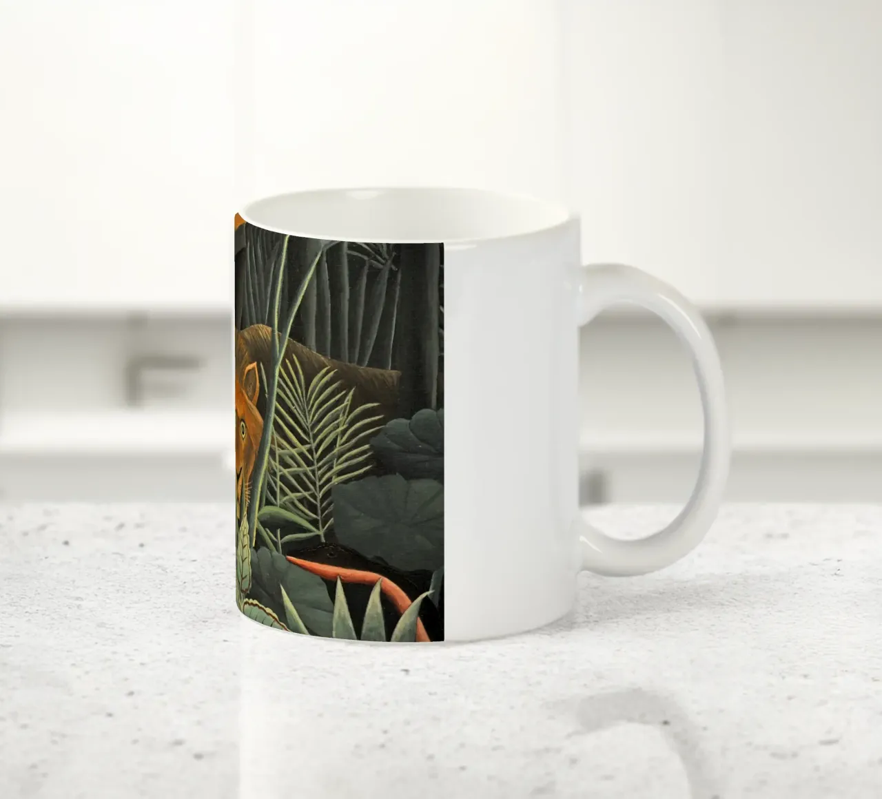 un branco di leoni in agguato tazza in ceramica da taylor shop