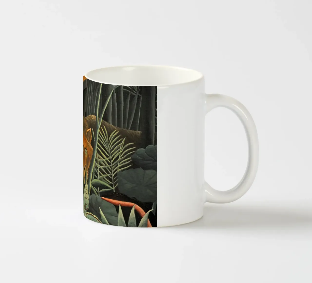 un branco di leoni in agguato tazza in ceramica da taylor shop