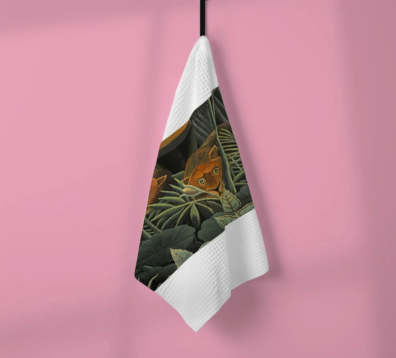 een troep leeuwen op de loer theedoek van taylor shop