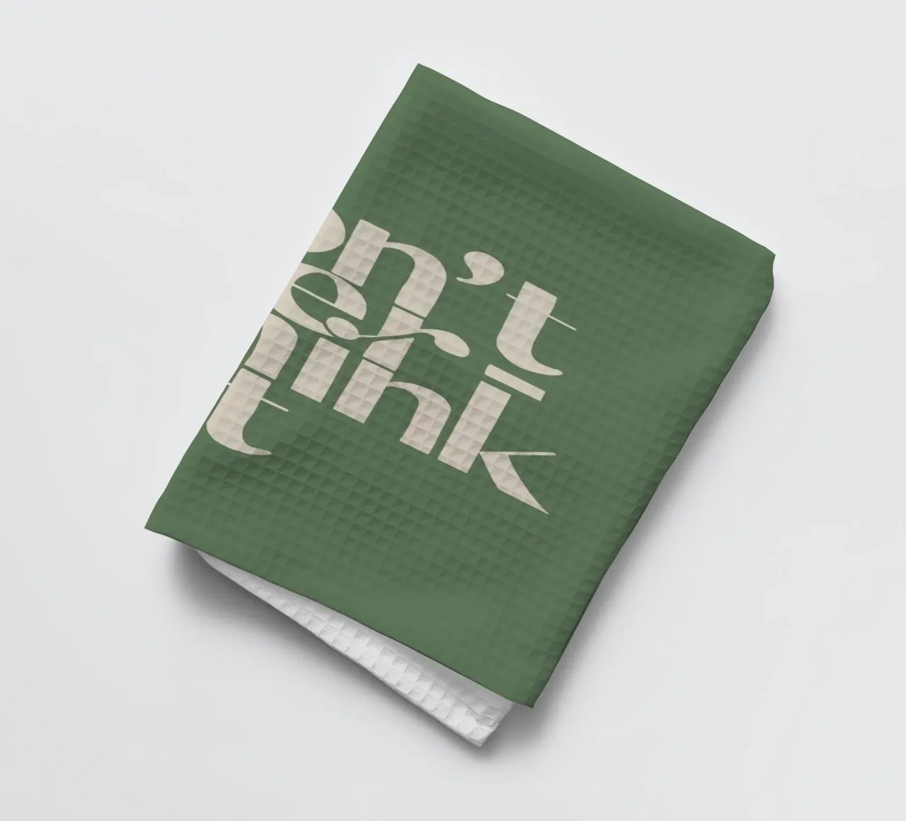 typographie citation motivation torchon de Alexa Bell