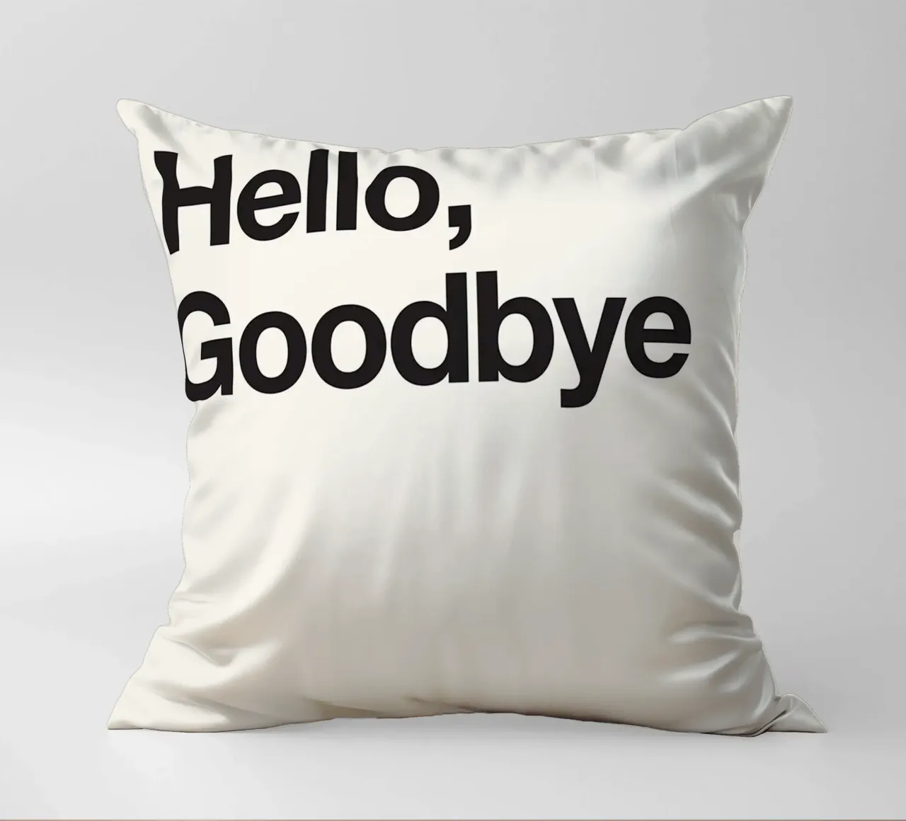 Hello, Goodbye cuscino da Alexa Bell